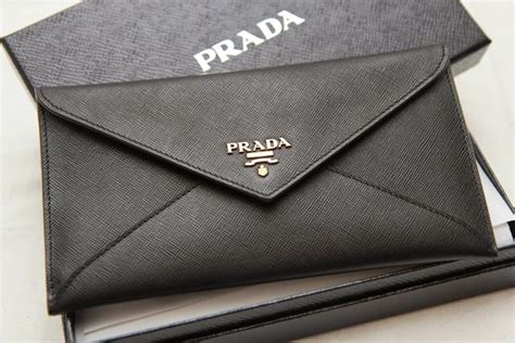 prada envelope card case|prada wallet.